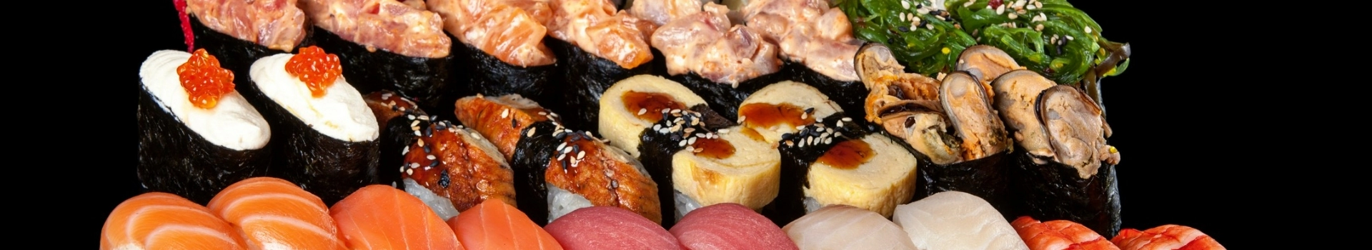 kawałki sushi